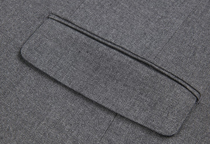 西服定做網站 男士西服口袋細節展示圖