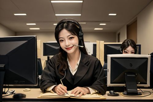 業(yè)務員女性客服人物肖像攝影圖 專業(yè)形象與情感聯結的視覺呈現